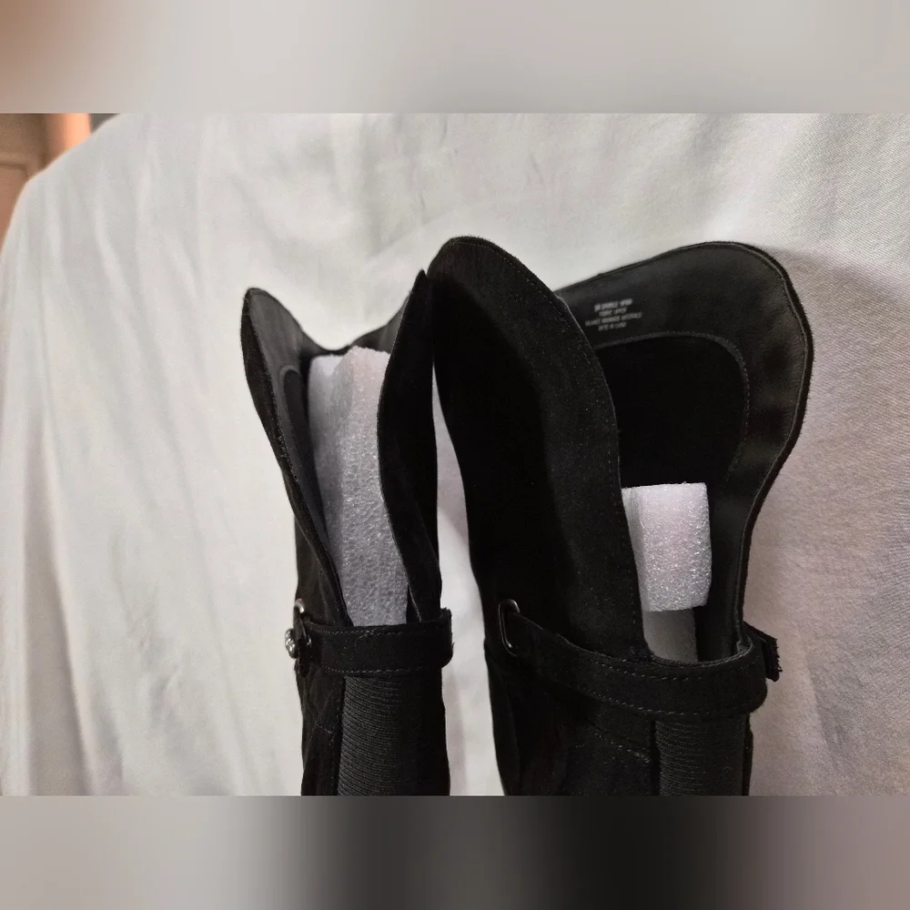 Madeline Black Over the Knee Boots